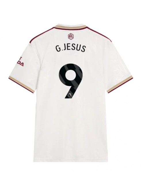 Moški Nogometna dresi replika Arsenal Gabriel Jesus #9 Tretji 2025-26 Kratek rokav Moški Nogometna dresi replika Arsenal Gabriel Jesus #9 Tretji 2025-26 Kratek rokav